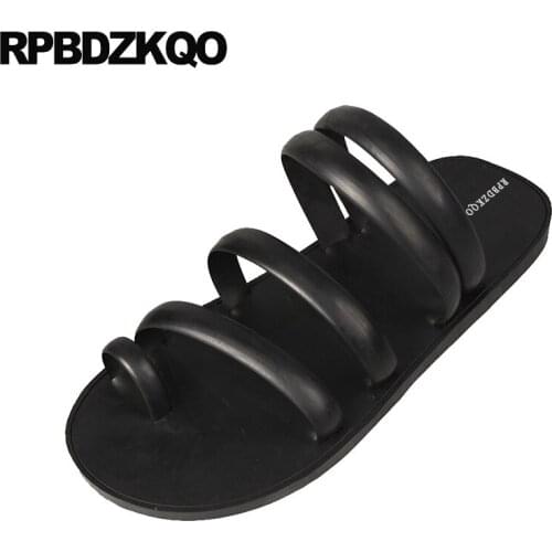 Waterproof Men Gladiator Sandals Summer Size 45 Rubber Open Toe Sport Large 46 Loop Slides Roman 47 Designer Slippers Shoes