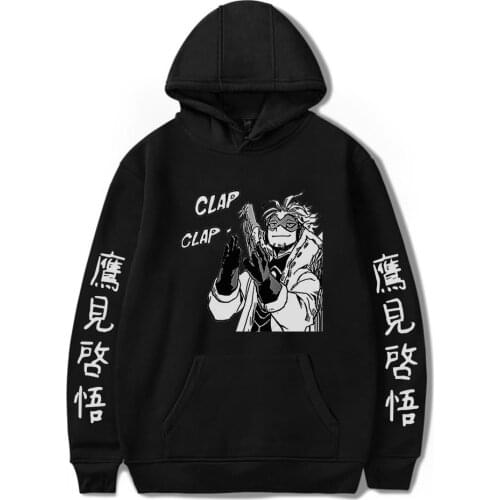 Mens Hoodies Hawks My Hero Academia Men Women Hoodies Anime Sweatshirts Keigo Takami Anime Boys/girls Clothing