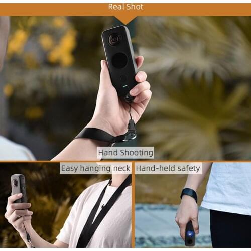 Action Camera Neck Strap Mount Carrying Handheld Camera Elements for Insta360 One X/X2 Hand Wrist Rope Lanyard