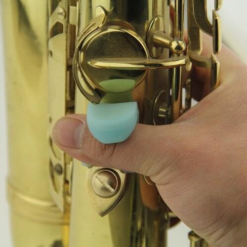 Rubber Saxophone Thumb Rest Saver Cushion Pad Finger Protector Comfortable For Alto Tenor Soprano Sax