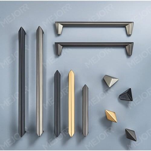 Super High Grade Modern Simple Nordic Furniture Handle Single Hole Wardrobe Drawer Knob Bedroom Decorative Cabinet Door Handle