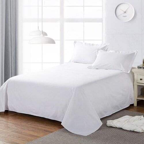 Marriott hotel style high quality bed sheet flat sheet set