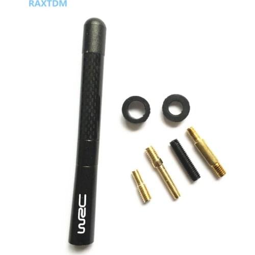 WRC Carbon Fiber Radio Car Antenna for Chevrolet Cruze Trax Aveo Lova Sail Epica Captiva Volt Camaro Cobalt