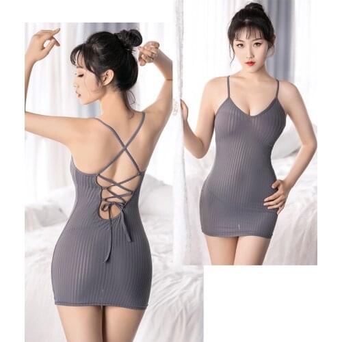 2pcs/set Spaghetti Strap Bandage Hollow Out Summer Bodycon Sheer Dress Sexy Clubwear Fantasy Minifalda Vestidos Hot Dresses Robe