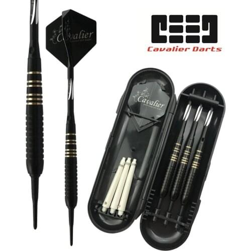3PCS Black Professional Brass Darts 18g Soft Darts Electronic Soft Tip Dardos For Indoor Professional Dartbord Games