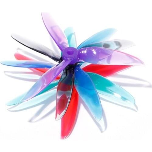 40Pairs DALPROP CYCLONE T5043C PRO 5043 5X4.3X3 3-Blade POPO PC Propeller for FPV Racing Freestyle 5inch Drones Replacement DIY