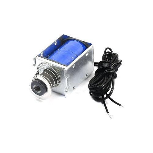 8mm 900g 2-Wired Linear Motion Pull Solenoid Electromagnet DC 24V 0.96A