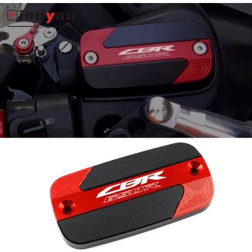 For Honda CBR 650R CBR650R 2019-2020 Motorcycle CNC Aluminum Front Brake Fluid Reservoir Cover Cap Accessories