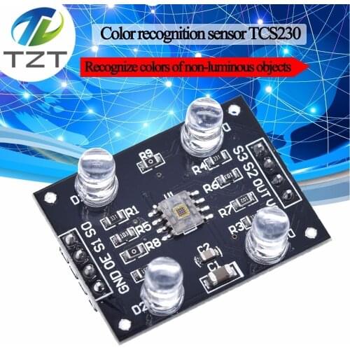 TZT Color recognition sensor TCS230 TCS3200 Color sensor Color recognition module color recognition sensor