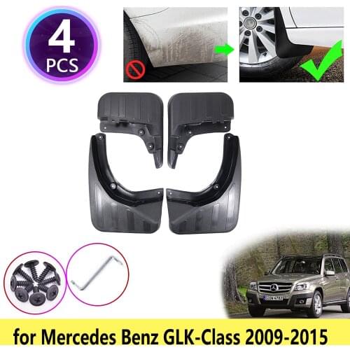 For Mercedes Benz GLK Class X204 2009 2010 2011 2012 2013 2014 2015 Mudguards Mudflaps Fender Guards Mud Flap Splash Accessories