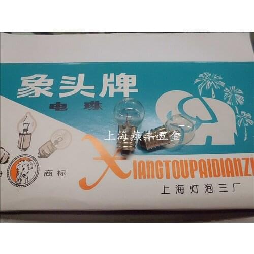 Xiangyang 6V5W indicating lamp bulb top instrument lamp instrument bulb like thread 10mm