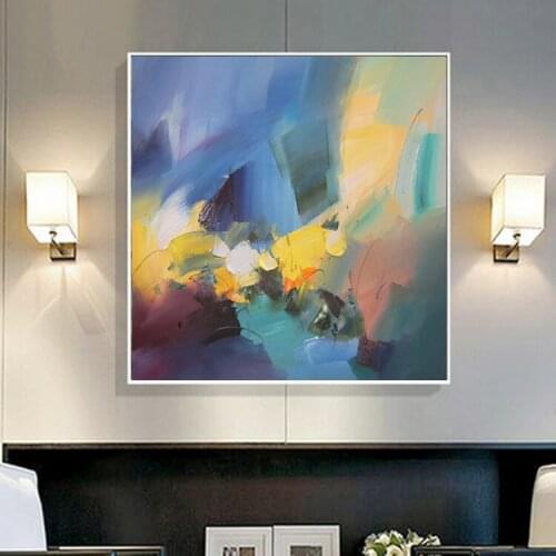 Oil Painting Canvas Original Hand painted Modern Wall Art Warm colour Abstract Painting Pictures for Living Room Home decoration