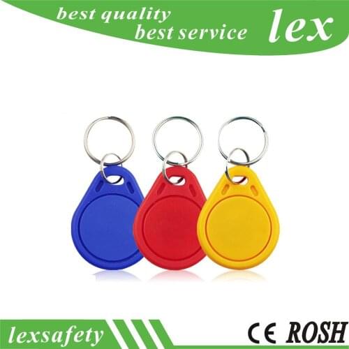 100pcs/Lot 13.56mhz Hotel Key Fob Programming Cards Locks Manufacturers/Security System Electronic Proximity Key Fob For Sale