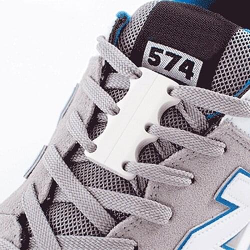 Magic Lacing System Magnetic Shoelaces Lock Shoes Buckles Closure No Tie Shoelace Buckle Laces