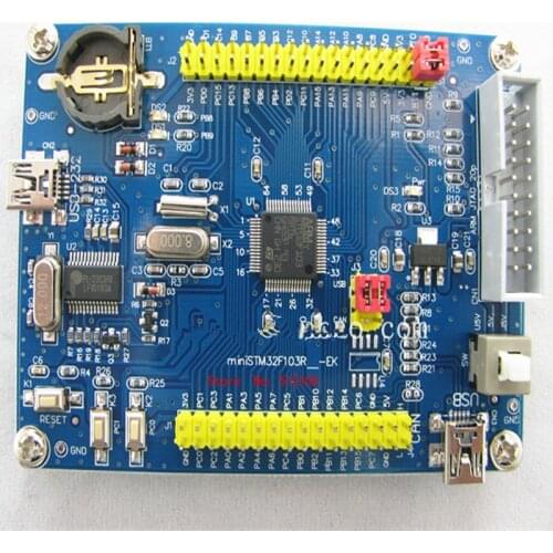 5PCS mini STM32F103RBT6 core board / blue oil / Cortex-M3/72MHz/USB a key to download