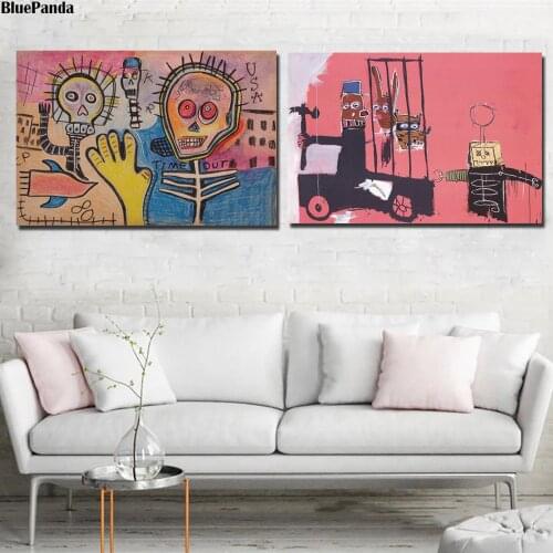 Molasses Wall Art Canvas Painting Poster Abstract Print Decorative Cartoon Picture For Living Room Home Decor