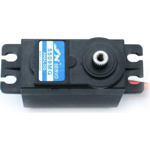 JX Servo PS-5509MG Metal Gear Standard Analog Servo 55g 9kg Core Motor 4.8-6.0V High Torque Parts For RC Car Boat Drone