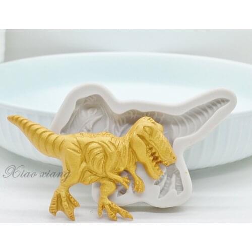 Dragon Silicone Cake Moulds For Baking Dinosaur Fondant Mold For Cake Decorating Tools Pastry Kitchen Baking Accessories M2113