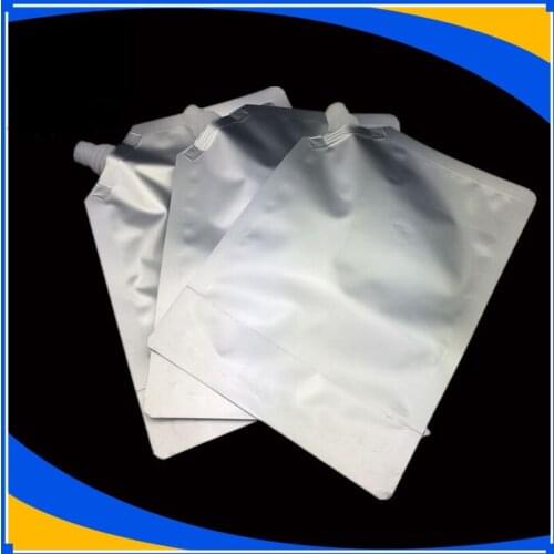 18*25cm 1000ml 10Pcs Jelly Doypack Pure Aluminum Foil Spout Bag Juice Drinking Liquid