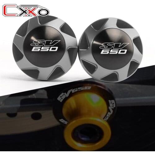 8MM Top selling Swingarm Spool Slider Stand Screws For SUZUKI SV650 SV650A SV650S SV650F SV650X all year