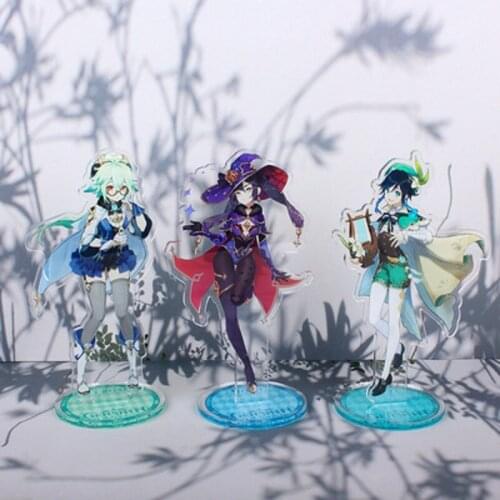 Anime Genshin Impact Account Acrylic Bracket Statue Model Halloween Christmas Office Bedroom Desktop Decoration Home Decoration