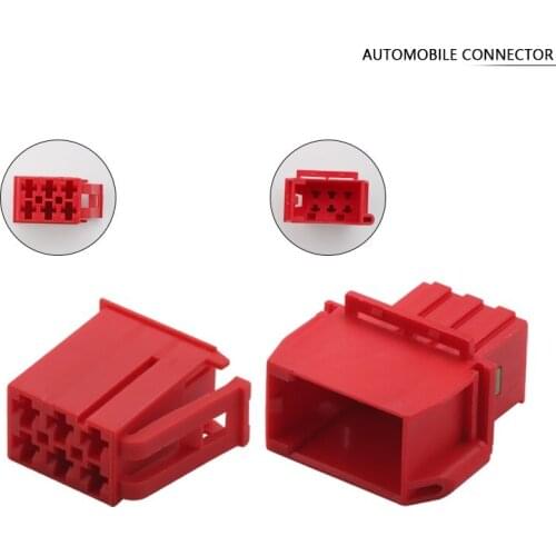Free shipping 100pcsDJ70610B-2.8-21 6Pin 2.8mm AMP Car Electrical Wire Connectors for VW,BMW,Audi,Toyota,NISSAN AND other