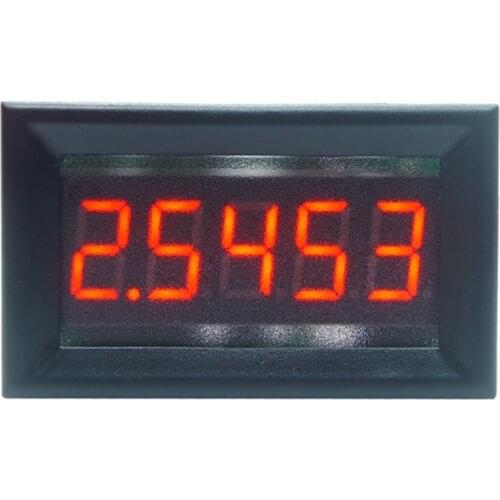 DC 0-50.000mA(50mA) Digital Ammeter 5-digits bit Current Meter Panel Guage 0.36" 4-30V 48mm*29mm*21mm 45.5*26.5mm
