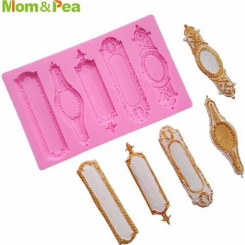 Mom&Pea MPA0755 Deco Shaped Silicone Mold Cake Decoration Fondant Cake 3D Mold Food Grade