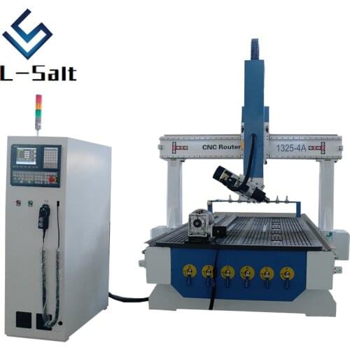 Cnc router 4 axis woodworking machinery for manufacture chair furniture ATC cnc router