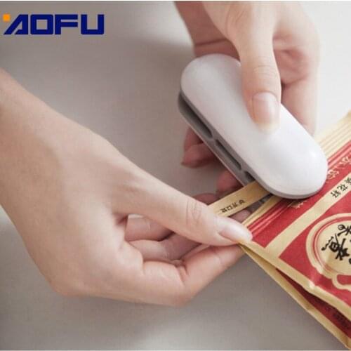 Portable Household Mini Heat Sealing Machine Sealer Household Seal Packing Capper Plastic Bag Sealer