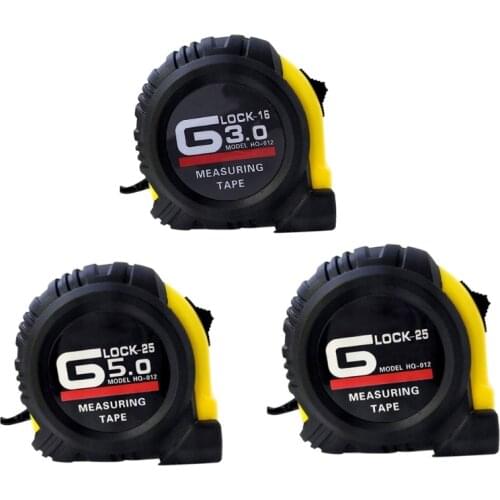 Portable High Precision Steel Tape Measure Waterproof and Drop-proof Metric Inch Multi-specification Distance Measuring Tool