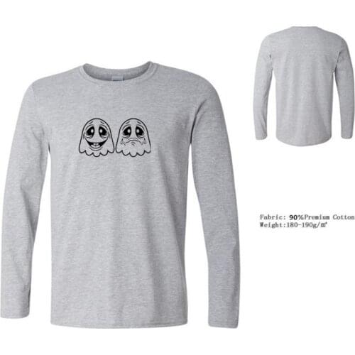 TARCHIA Pullover Funny Logo Tops T Shirt Men Clothing Tees Long Sleeve T-Shirt Pure Cotton Plus Women Wear Free Shipping