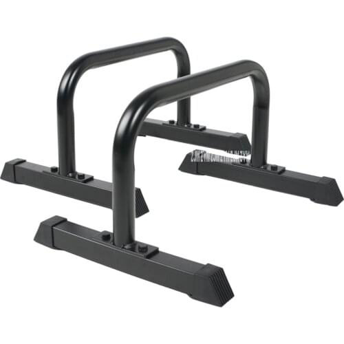 QH013 Multifunctional Indoor Handstand Split Parallel Rod Outdoor Fitness I-Shaped Push-Up Support Stand Frame Square Pipe Foot