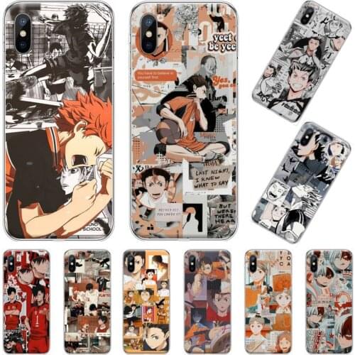 Nishinoya Yuu Haikyuu silicone Cover Phone Case for iPhone 11 12 pro XS MAX 8 7 6 6S Plus X 5S SE 2020 XR