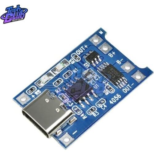 USB 5V 1A 18650 TP4056 Lithium Battery Charger Module Charging Board With Protection Dual Functions 1A Li-ion for arduino