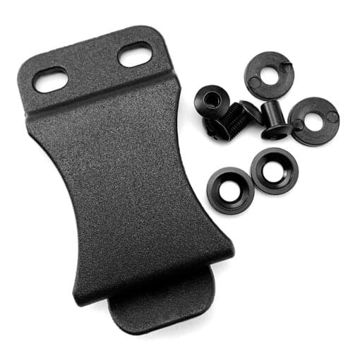 1 Piece K Sheath Holster Waist Quick Clip With Kydex Screws Outdoor DIY Making Pocket Scabbard Waist Belt Back Tools Accessories