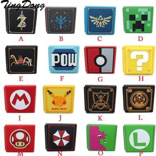 5pcs Game Cards box Portable Case For Nintend Switch Shockproof Hard Shell Storage Box For Nintend Switch NS NX Game Card Case