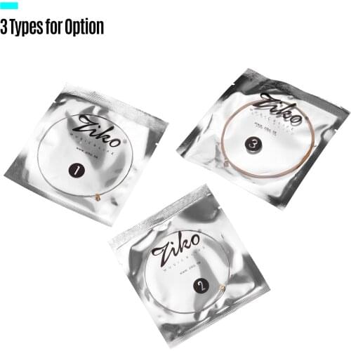 50pcs/pack Single String Acoustic Folk Guitar String Replacement Hexagon Alloy Steel Core Bronze String guitar string