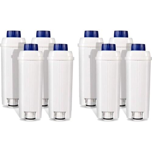 8PCS Coffee Machine Filter For Delonghi Coffee Machine Filter DLSC002 ECAM, Esam, ETAM, BCO