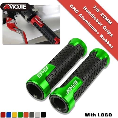 Motorcycle Accessories handlebar grips for Kawasaki ER6F ER-6F 2006-2018 2011 2012 2013 2014 2015 2016 2017 Moto handle bar grip
