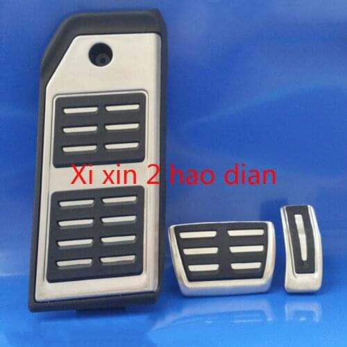 D1 For Audi Q5/Q7/Q8 05-21 brake accelerator pedal interior modification accessories metal pedal free punch