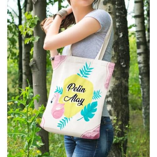 Personalized Is Fabric Beach & Shopping Çantası-5