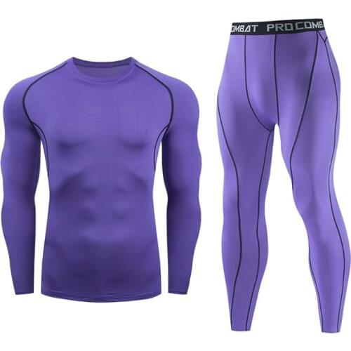 2021 New White Fitness clothing Winter Jogging skin care kits MMA Tactical leggings Gym quick dry T-shirt Compression tights set