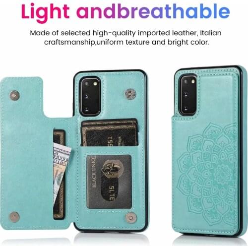 Mandala Leather Case for Samsung S30 S21 S20 S10 S9 S8 S7 S20FE Plus Ultra Note 8 9 10 20 Plus Ultra Funda Cover Case