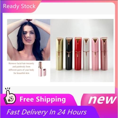 Lipstick Shape Hair Removal Cream Electric Body Eplilator for Women Painless Facial Hair Remover Tool Safety Neck Leg Eplilator