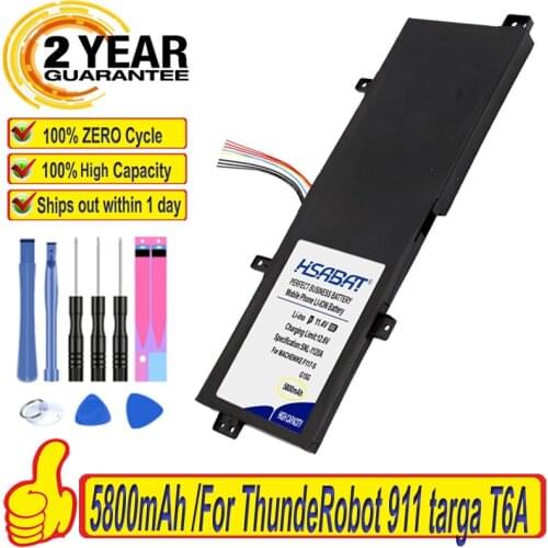 Top Brand G15G Battery for ThundeRobot 911 targa T6A T6C T5TB T6D For GIGABYTE SabrePro 15-W8 For MACHENIKE F117-S Batteries