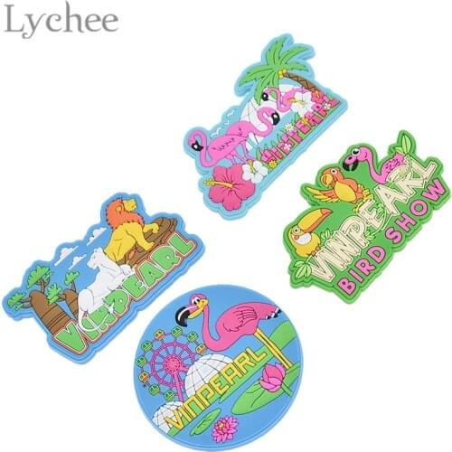 Lychee Life Vietnam Pearl Island Fridge Magnet Creative Cartoon Letter Rubber Refrigerator Magnets Home Kitchen Decoration
