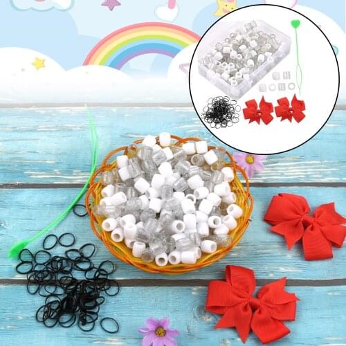 503 Pcs Hair Extension Tools Kit Micro Rings Hair Accessories Tools for Dreadlock Link Hair Hair Styling Beauty Supplies