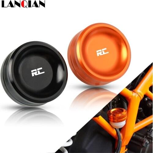 Motorcycle New Accessories CNC Engine Oil Filter Cover Cap For rc250 RC 250 RC250 2017 2018 Rear brake oil cup cover parts