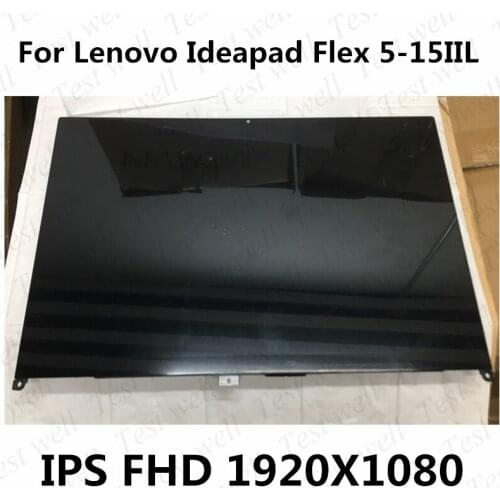 Original 15.6''5D10S39643 LCD Touch Screen DigitIzer Assembly with Bezel For Lenovo IdeaPad Flex 5-15IIL05 81X3000BUS 81X30009US